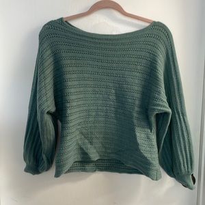 Teal Windsor sweater